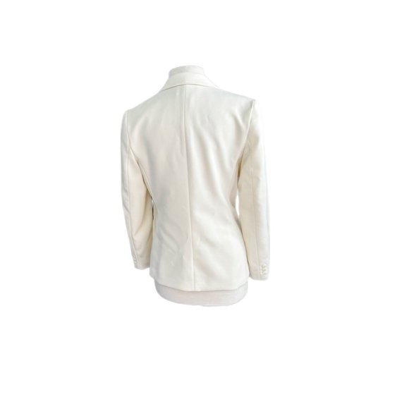 Vintage 70's Levi's Bend Over Off White Blazer | Size 12 - Picture 3 of 9